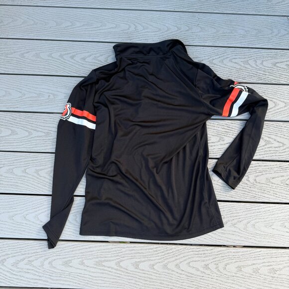 NFL Team Apparel Cincinnati Bengals Quarter Zip Men’s Pullover Size Small - Picture 4 of 6